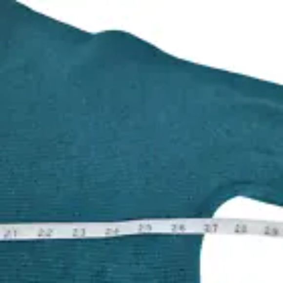 Mansted Cardigan Button Sweater Cotton Lagenlook Pockets Green Womens size XXL - Picture 8 of 8